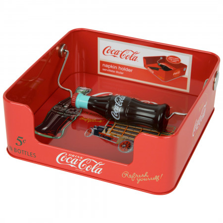 Coca Cola Napkin Dispenser - WearYourBeer